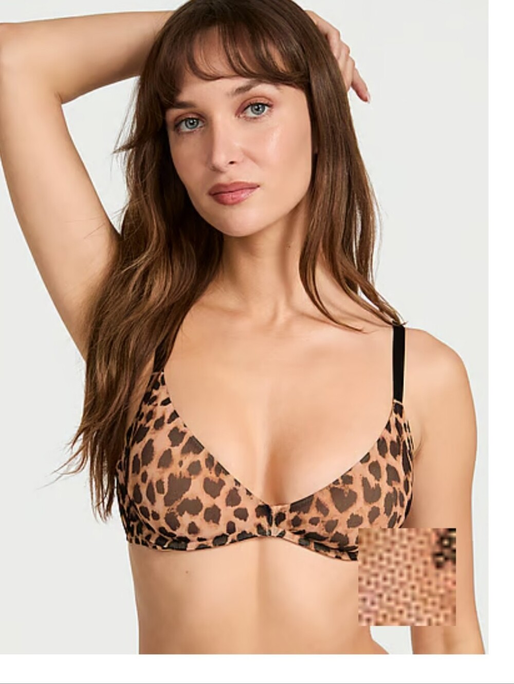 Leopard Print Unlined Victorias Secret Women’s Bra 34d